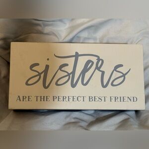 Sisters Wall Art Sign